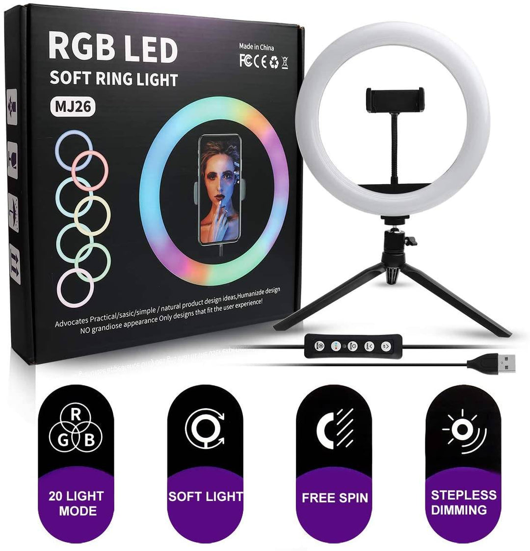 RGB Selfie Ring Light