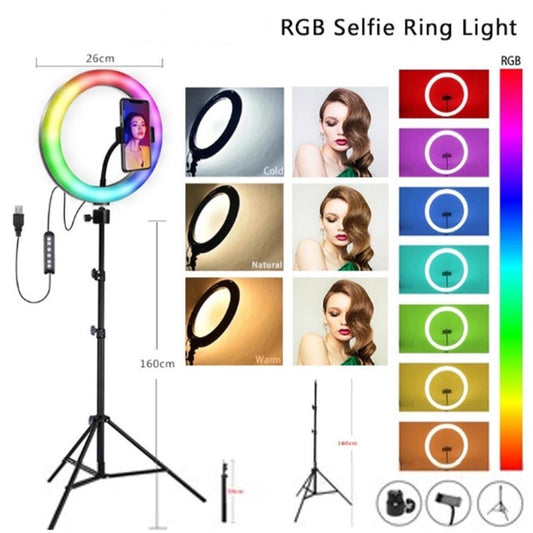 RGB Selfie Ring Light